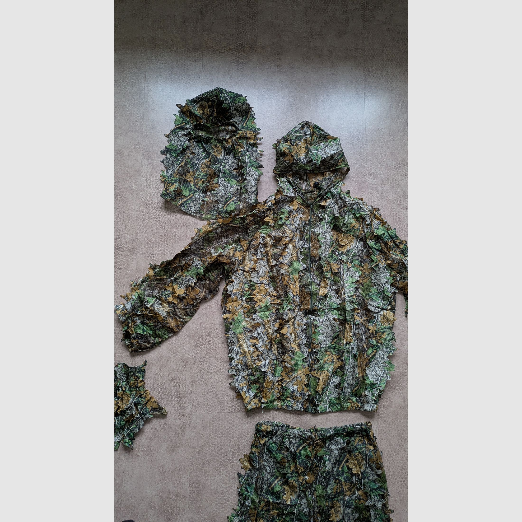 Tarnanzug Waldtarn komplett Ghillie Suit