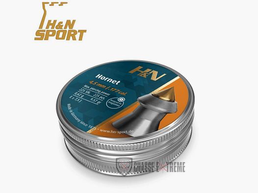 225 Plombs H&N Hornet Cal 4.5 mm