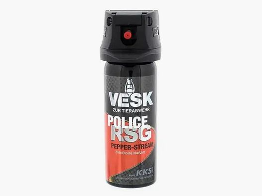 Vesk Vesk RSG Spray de Pimienta Policía Chorro Ancho 50 ml