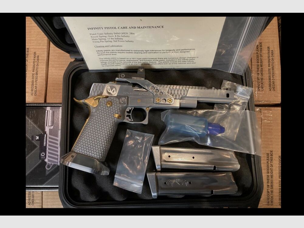 Infinity 2011 IPSC Open Racegun 38 Super Auto