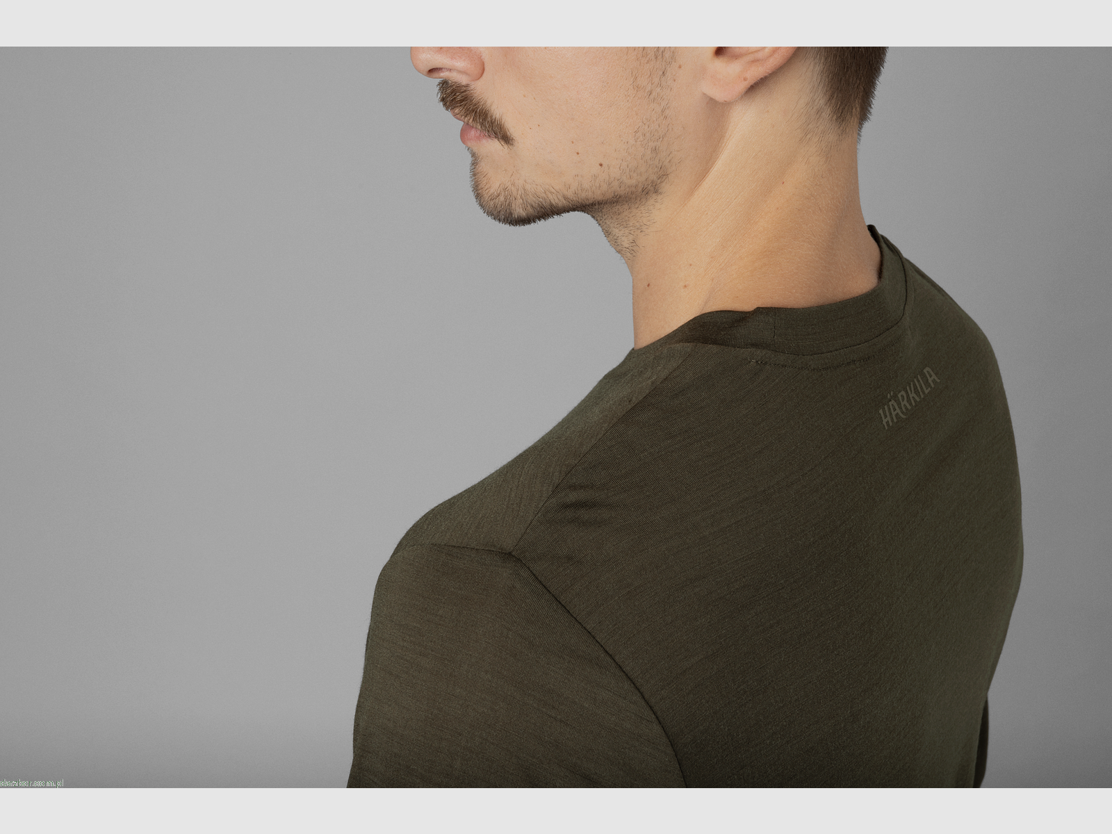 Härkila Base All Season maglia a maniche lunghe, verde, immagine 4 di 5