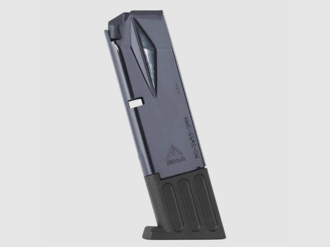 Mec-Gar S&W 59/915 Magazin 9mm Luger - 10 Schuss Brüniert