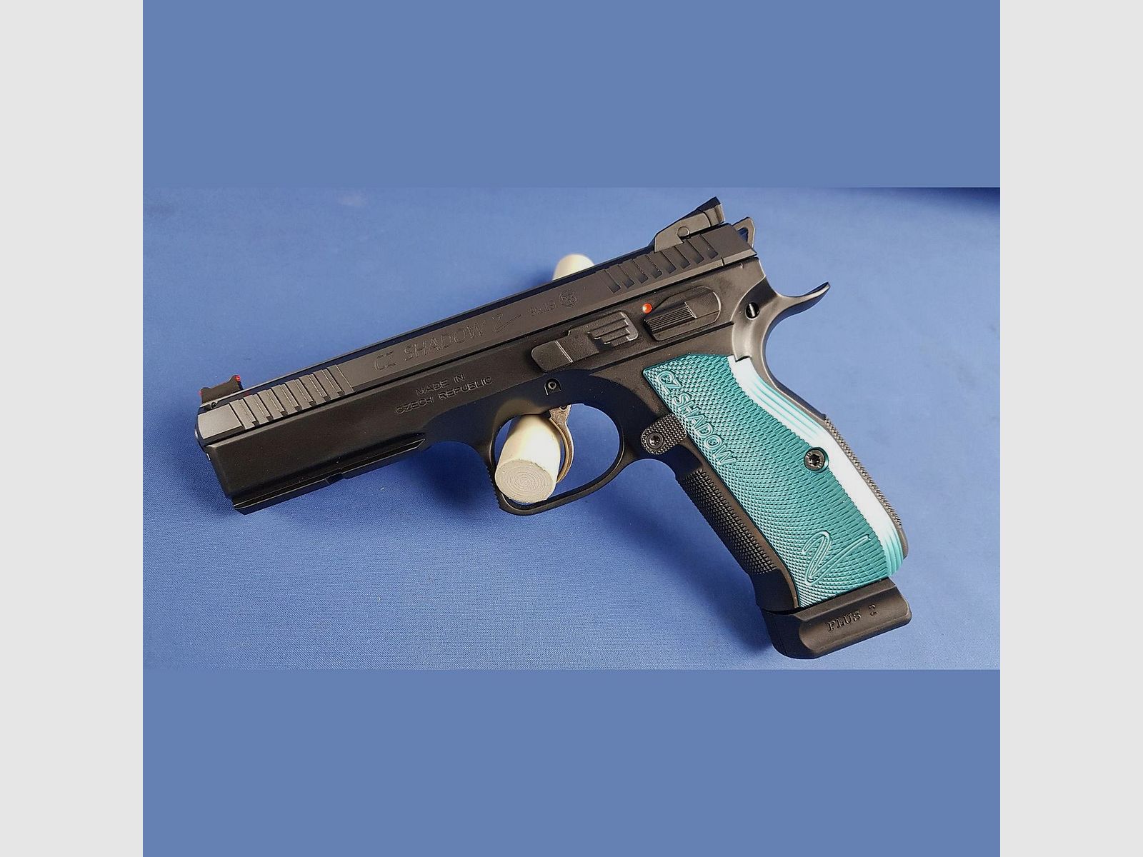 CZ75 Shadow 2 BP Blue, Kal.9x19mm, Bild 1 von 4