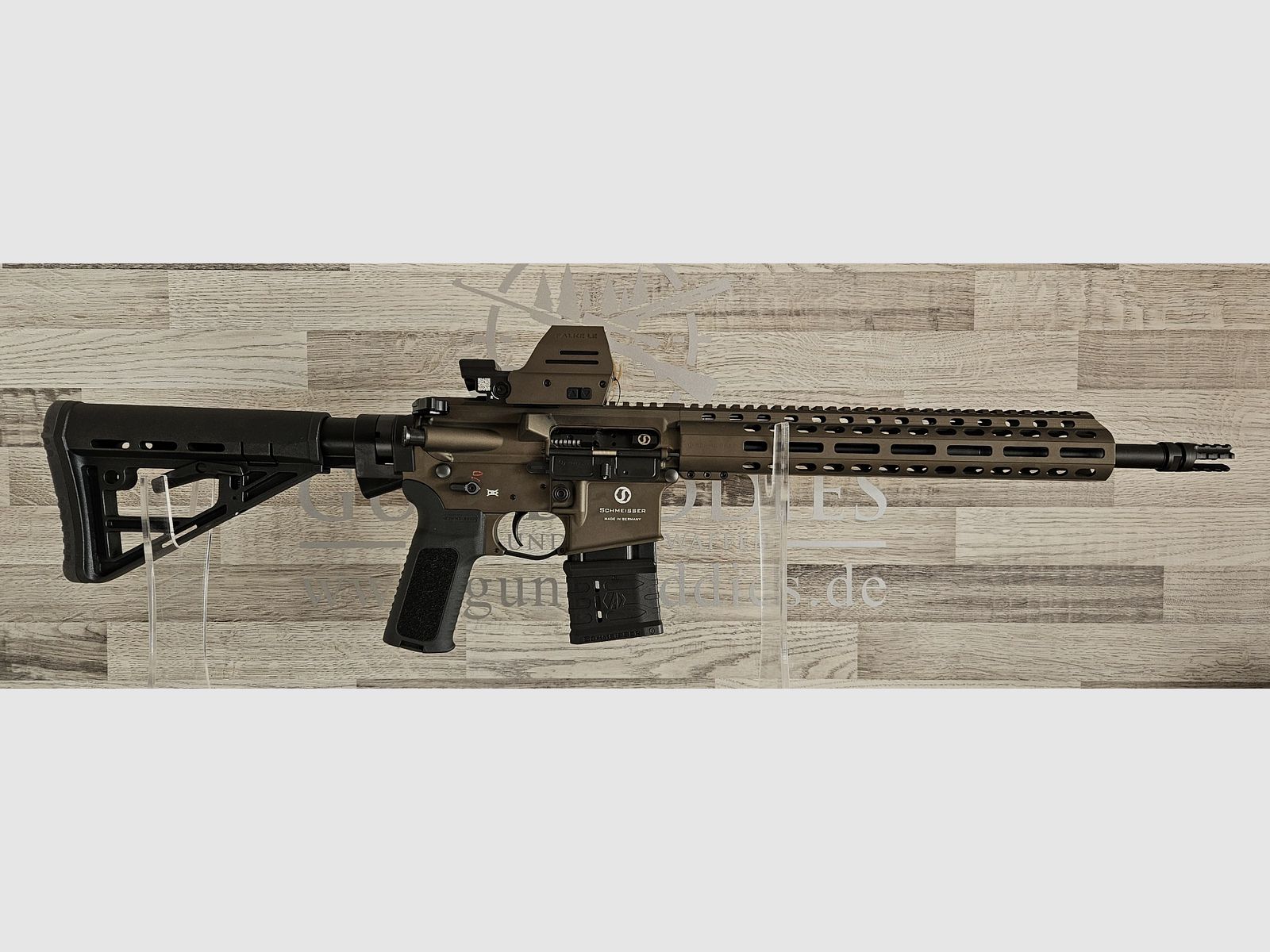 Schmeisser AR15 M4FL Bronze 14,5" .223Rem. en set con mira - ¡envío gratis! - Producto nuevo del comercio especializado