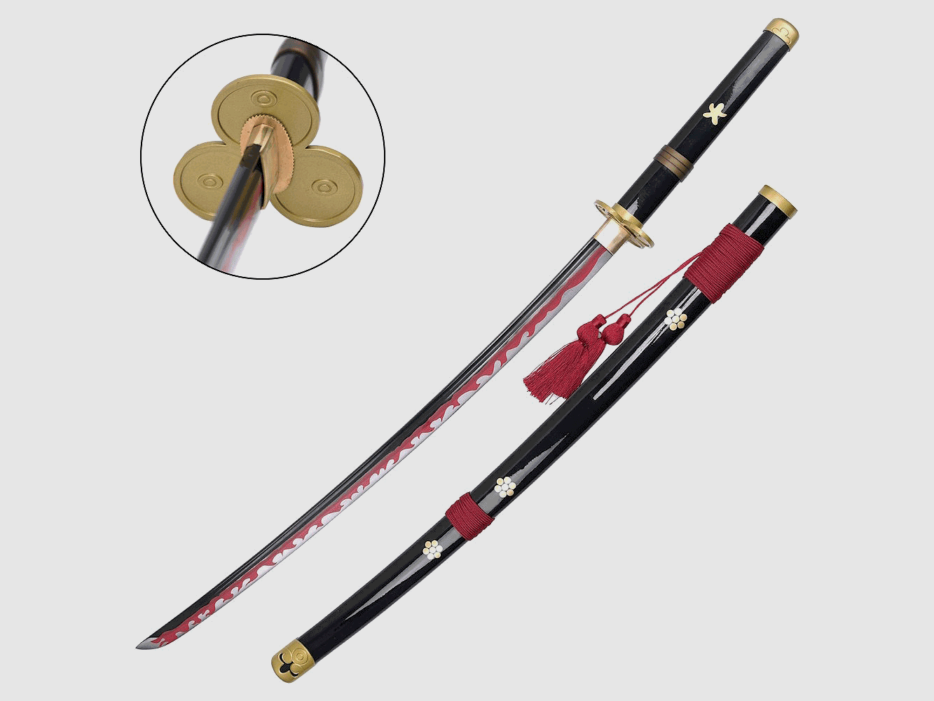 Enma Katana One Piece Ręcznie Wykonane