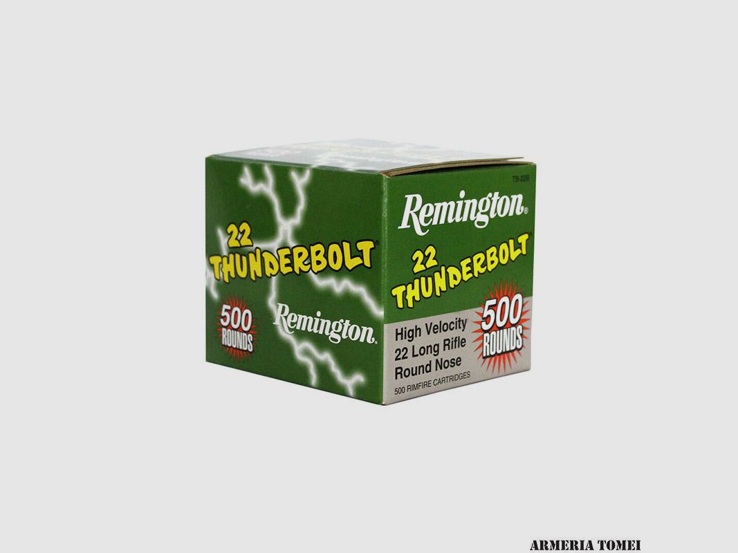 MUNITION – REMINGTON – 22 Thunderbolt® 22 LR (Packung 500 Stk)