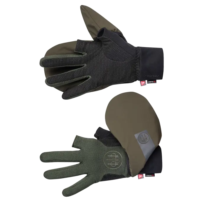 Beretta Jagdhandschuhe Padded Double in Oliv, Bild 2 von 2
