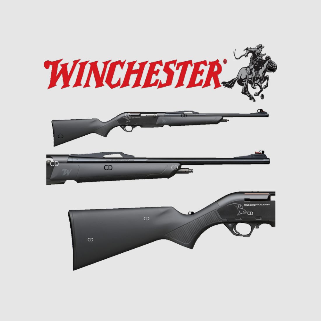 WINCHESTER CARA SXR VULKAN 308 W, Bild 2 von 2