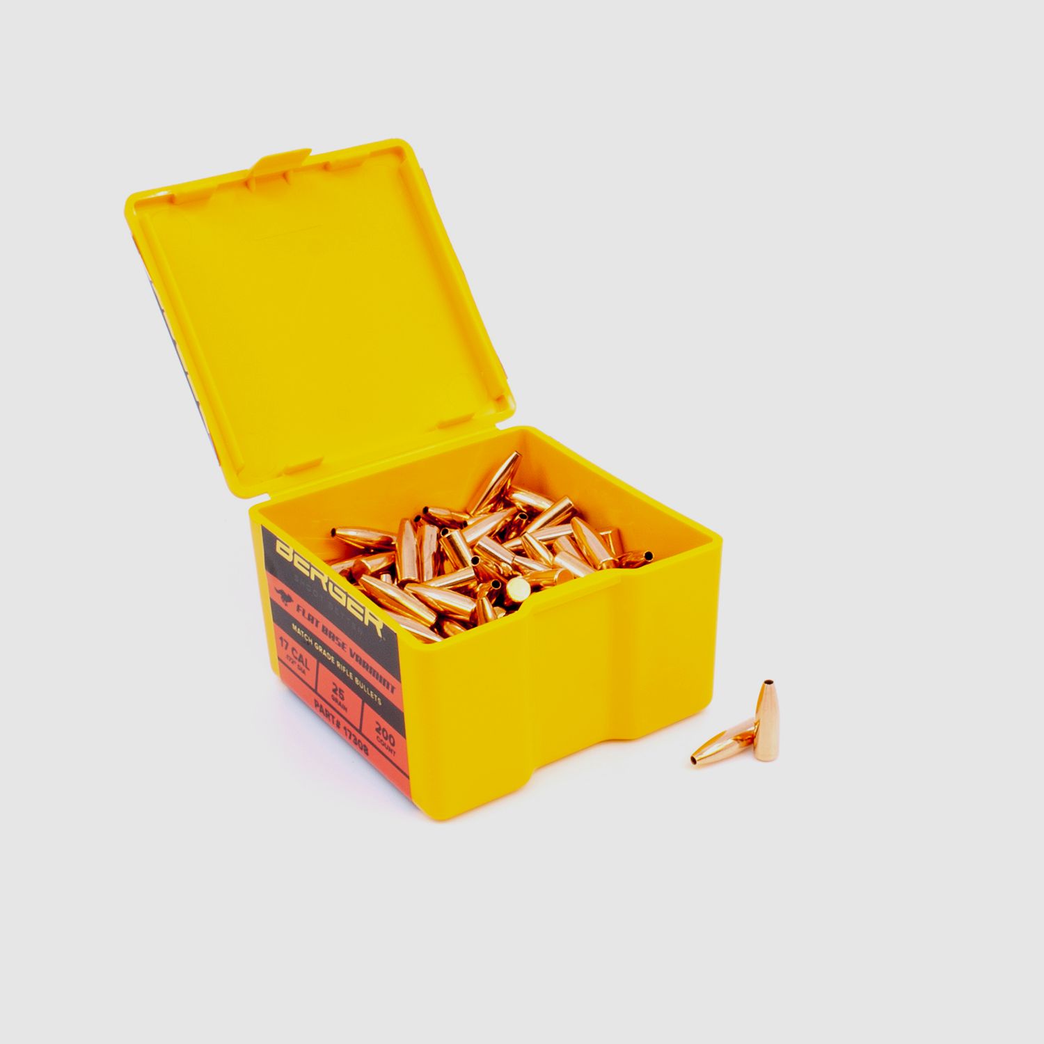 Proiettile Berger .17 FB Varmint 25GR 200 pezzi