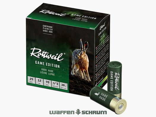 Rottweil 12/70 Game Edition Hase 3,5mm - 36g