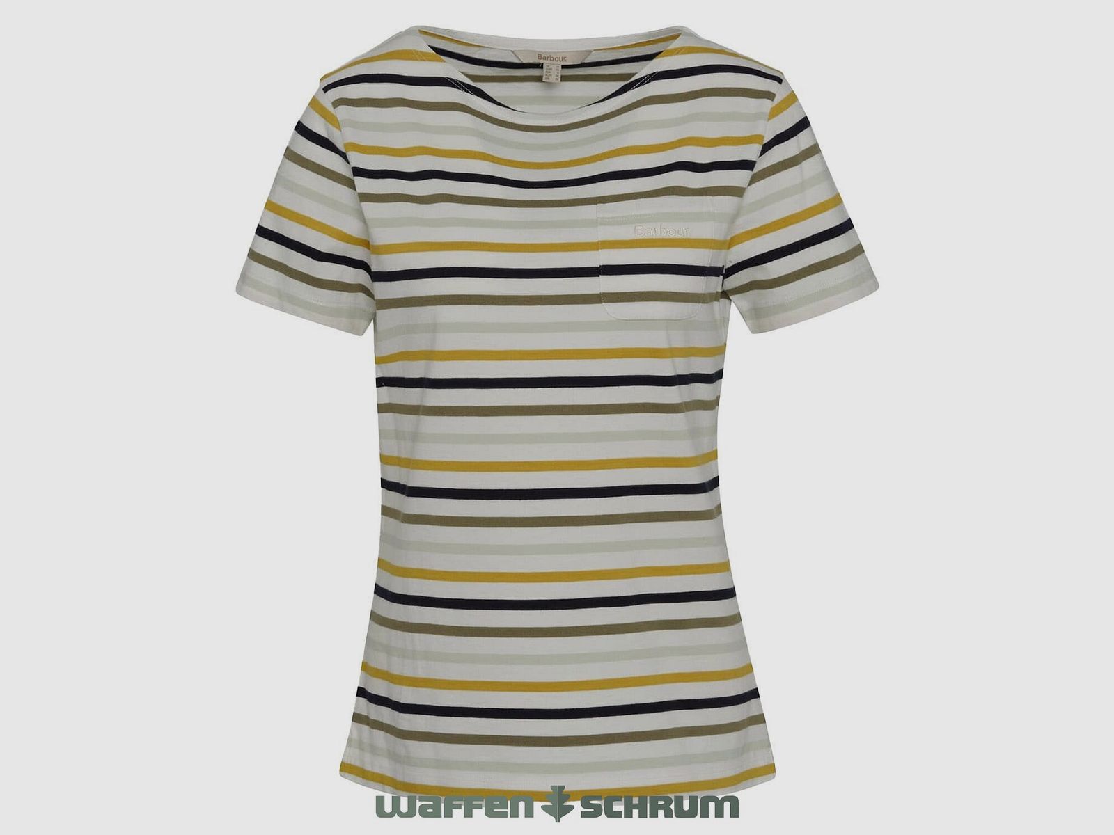 Barbour T-Shirt Bradley  Cloud Stripe