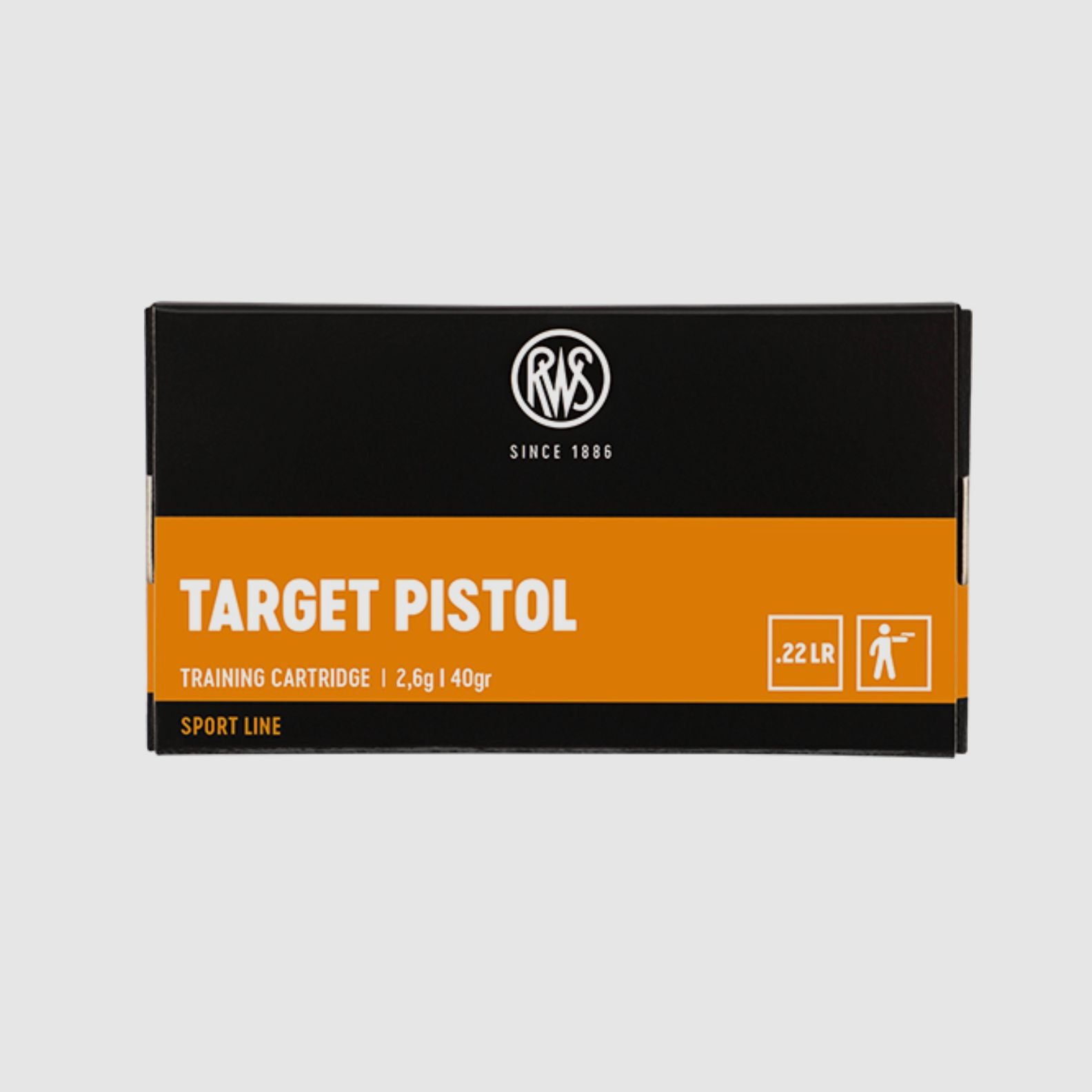 RWS .22 lfb. Target Pistol 2,6g 40grs. Pistolenmunition Kleinkaliber