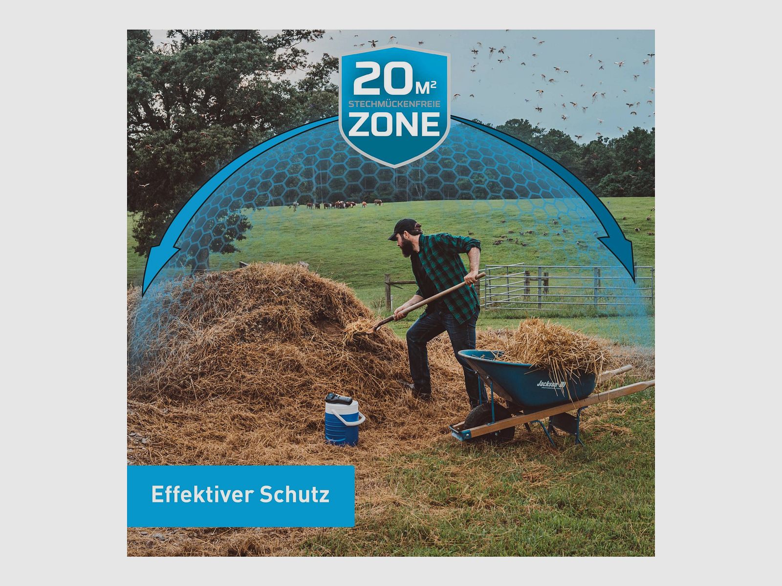 THERMACELL 920204 Mückenabwehr Handgerät MR-450 grau ZoneCheck