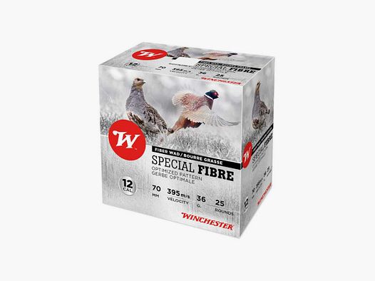 CARTOUCHES 12/70 SPECIAL FIBRE 36G PB8 X25
