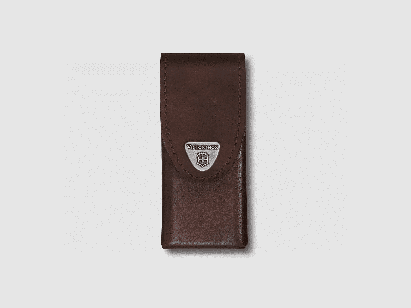 Estuche de cuero para cinturón Victorinox