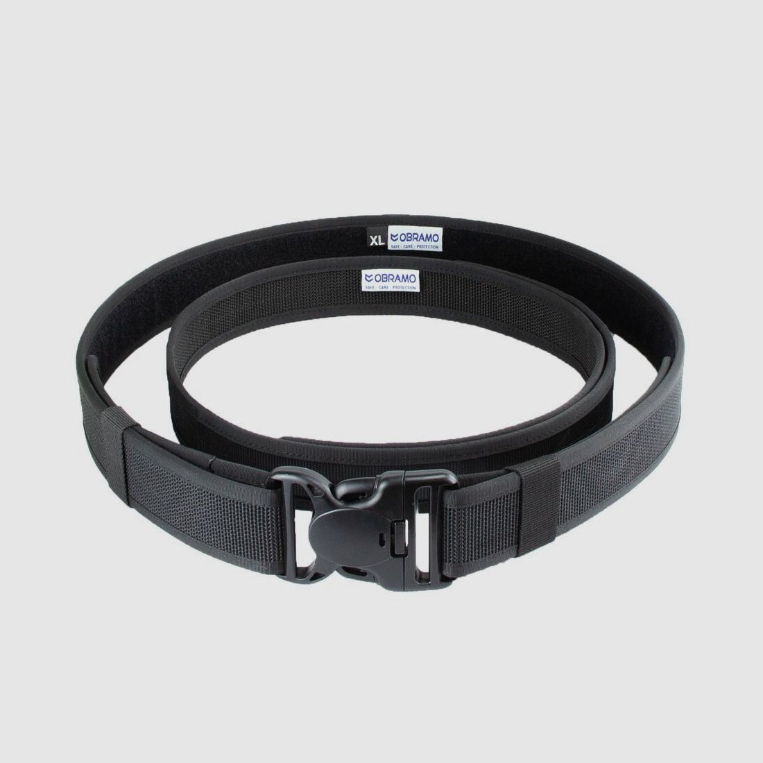 OBRAMO Set de ceinture de service + ceinture intérieure pour la sécurité et la police