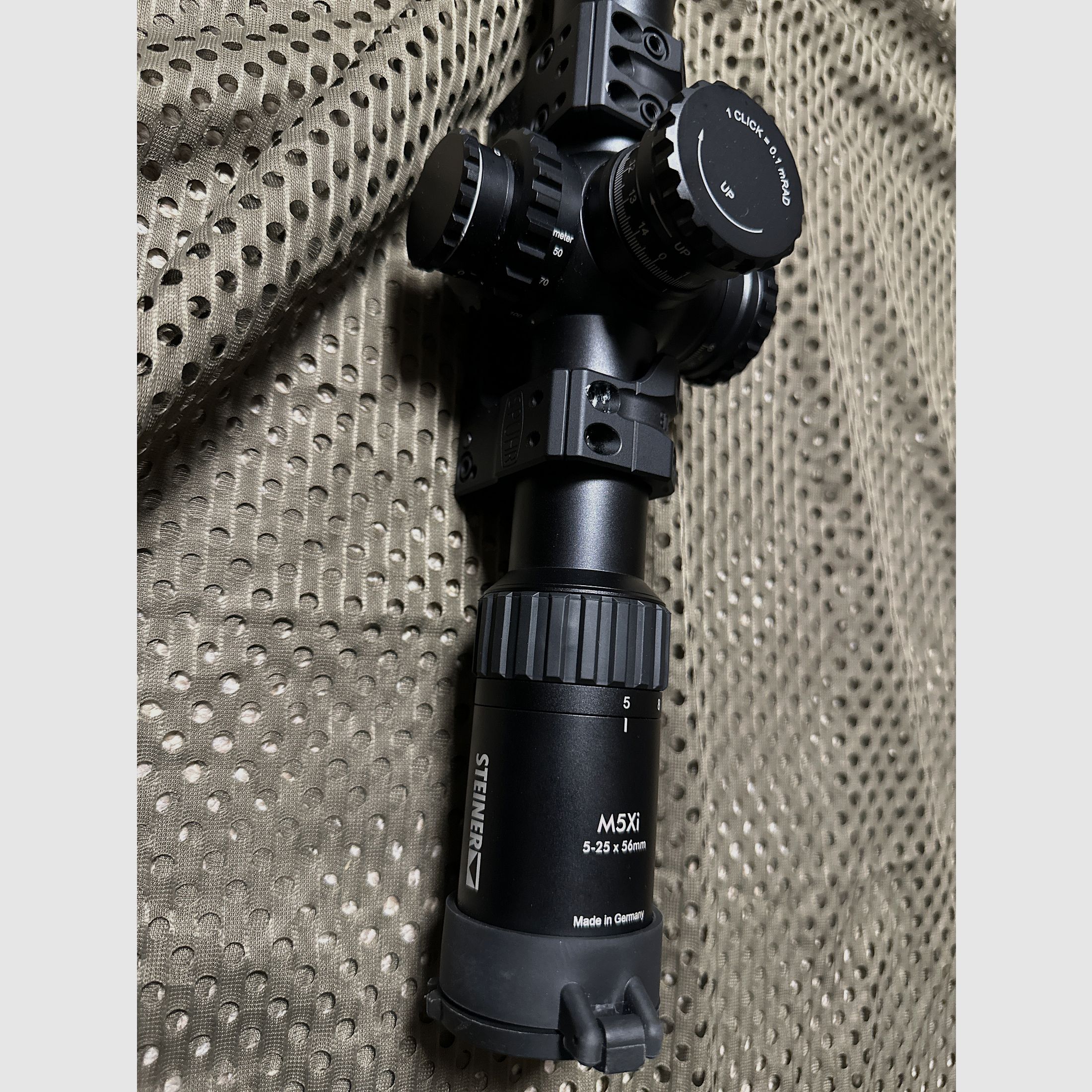 Steiner M5Xi 5-25x56 MSR-2 incl. SPUHR SP-4001C montage – état comme neuf