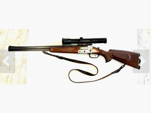 Bockbüchsflinte HEYM 22 (Kaliber 16/70 und 5,6x50 R Mag) + Swarovski Habicht 1,5-5x42 Optik