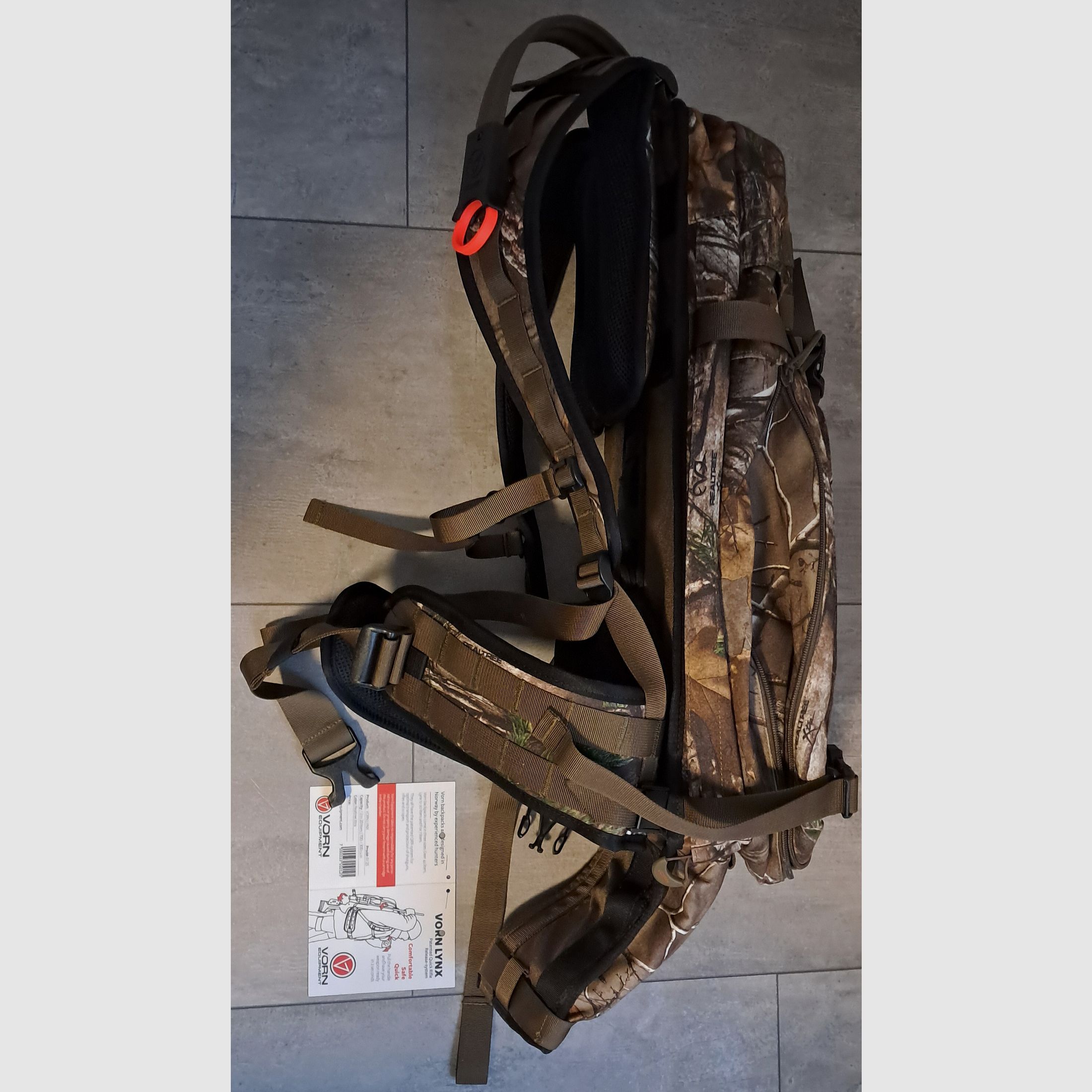 Vorn Lynx Realtree Xtra 12/20 sac de chasse comme neuf
