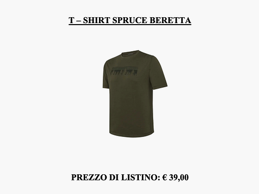 Beretta – T – SHIRT SPRUCE VERDE