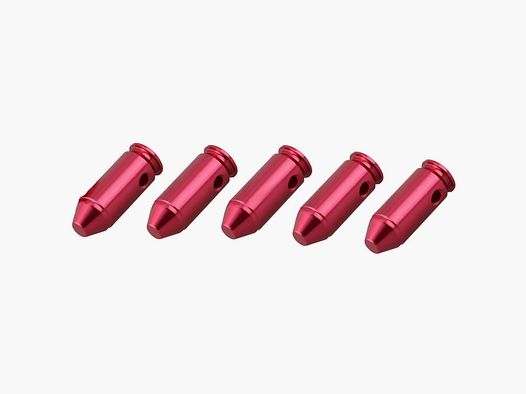 GunPany - Zbijaki Snap Caps - .40 S&W - Aluminium - 6 sztuk - Czerwone - SCSC-09