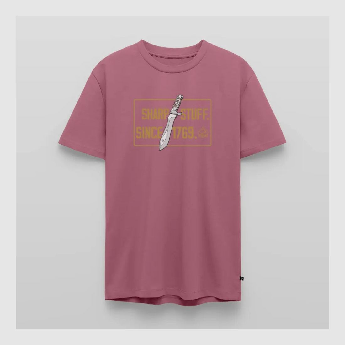 PUMA Męska Premium Koszulka "Sharp stuff since 1769 Gold"