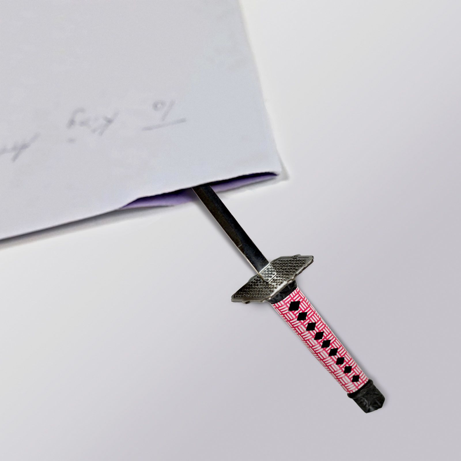 Katana mit Scheide und Ständer - Brieföffnerversion | 93231