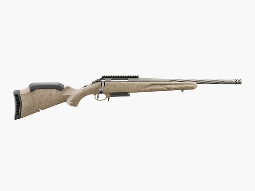 RUGER AMERICAN RIFLE GENERATION II RANCH 6.5MM CREEDMOOR 16.1"/41CM FDE 5/8"-24