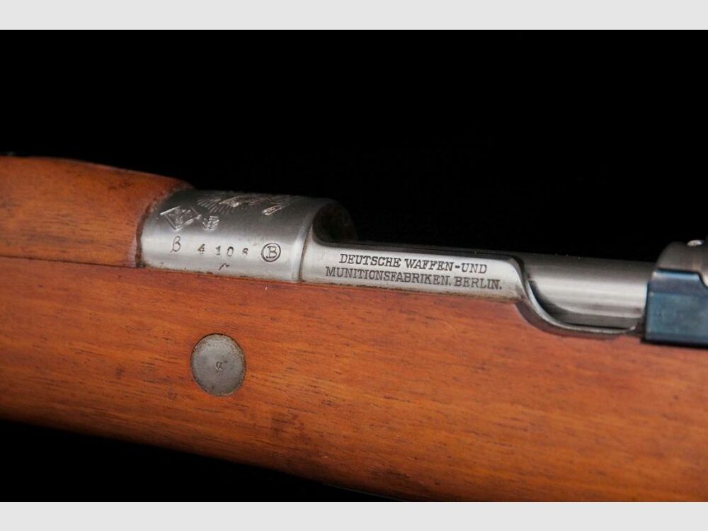 DWM Berlin Mauser 98 DEKO Mod 1908 Brasilien mit nummerngleichen Bajonett