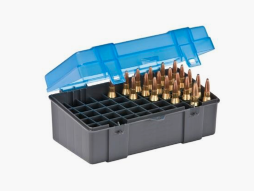 Patronenbox 50 Stk. .30-06, 7mm Mag, .338 Win. Mag
