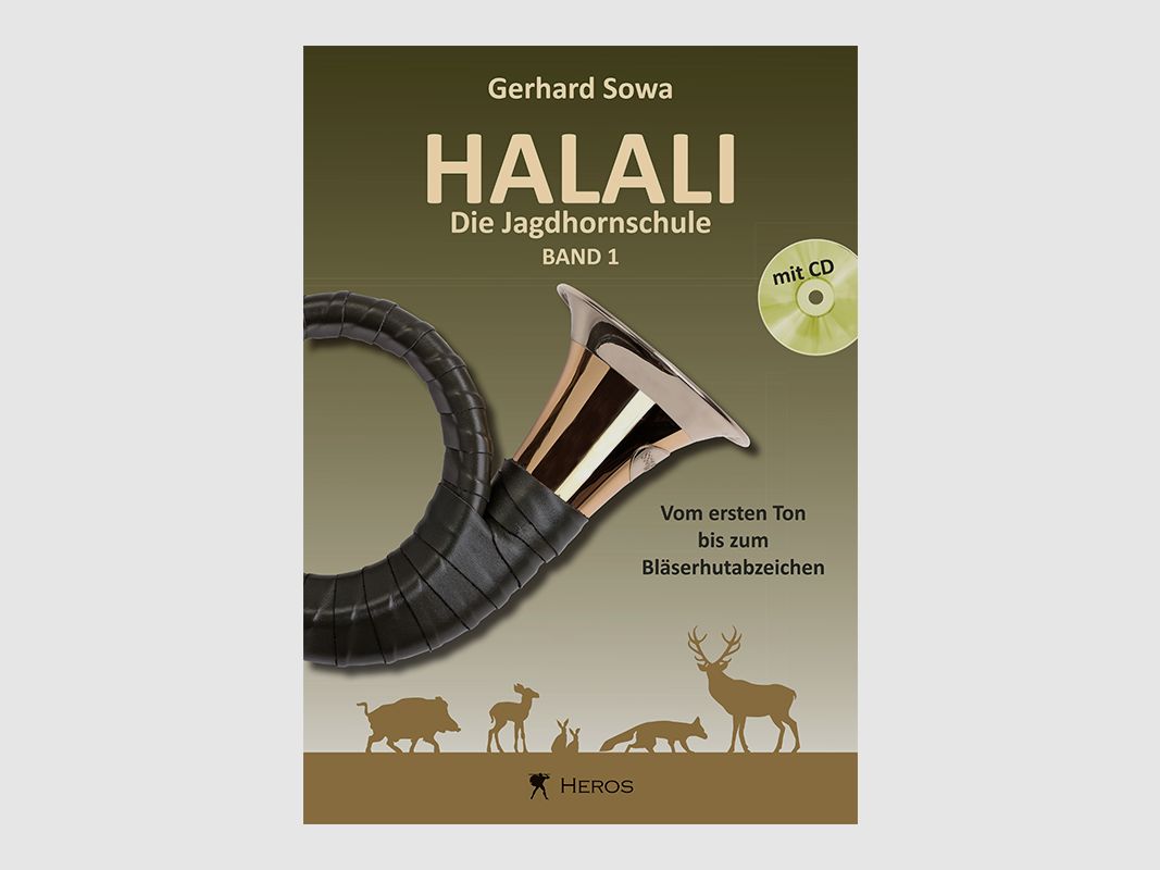 Livre "Halali - L'École de Cor" Volume 1, avec CD