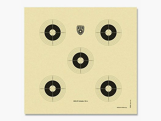 Krüger BDS ZF Scheibe 50m à100 55x52cm