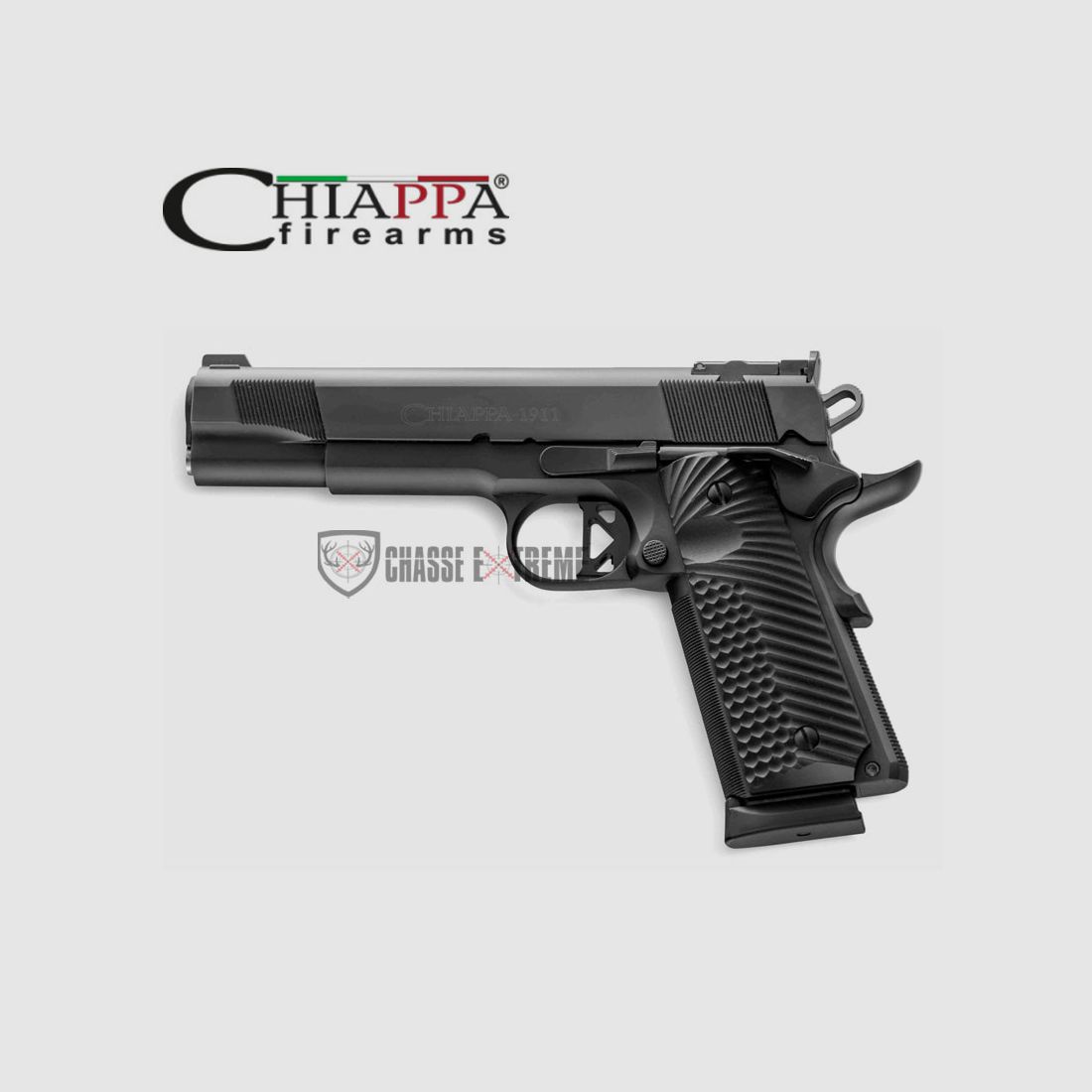 Pistolet CHIAPPA 1911 Empire Grade Noir 11 Cps Cal 9x19, image 2 sur 2