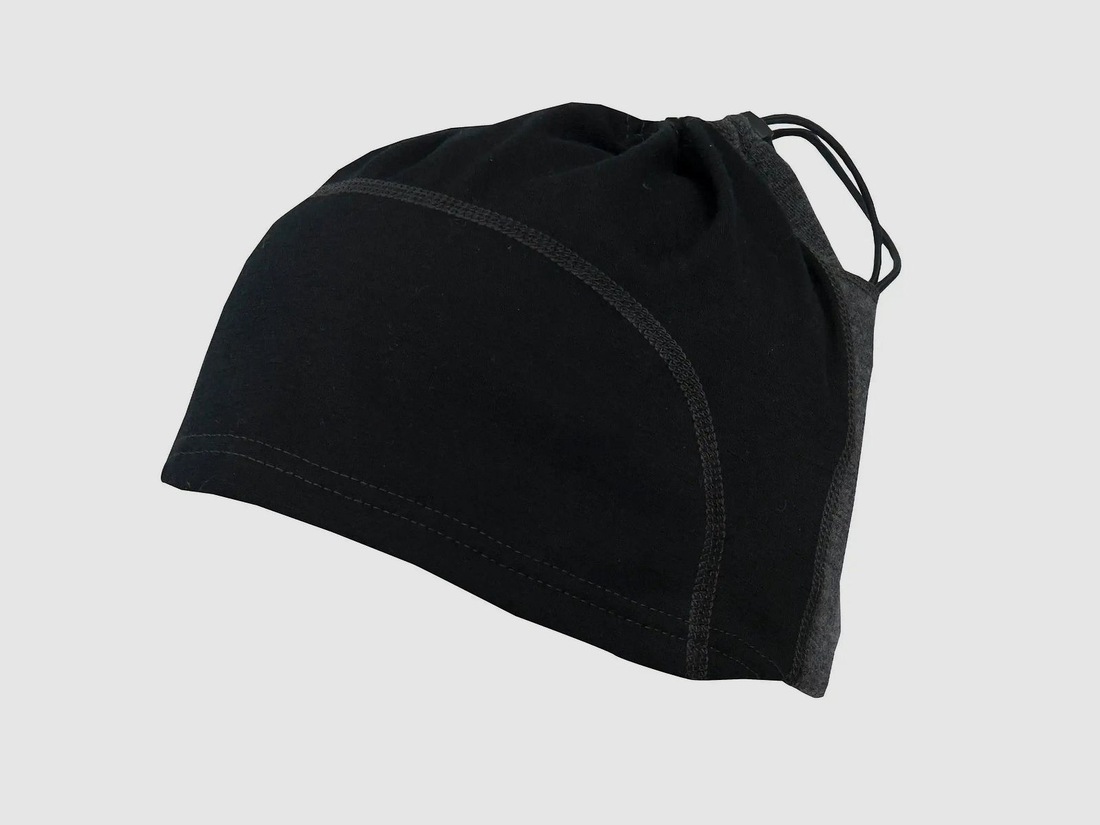 aclima Aclima Beanie LightWool Multifunction jet black marengo