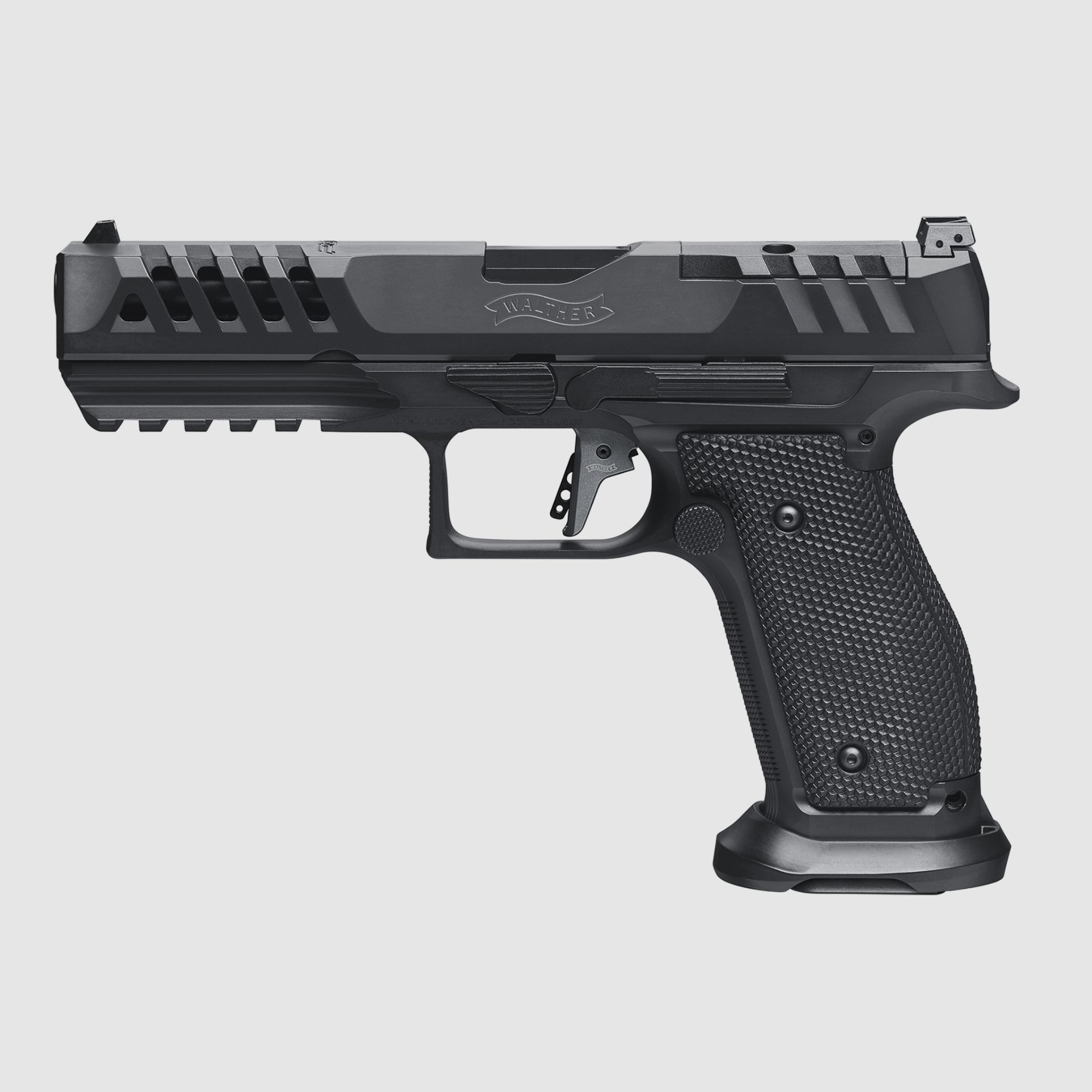 WALTHER PDP STEEL FRAME Match FS 5" 9mm Luger halbautomatische Pistole