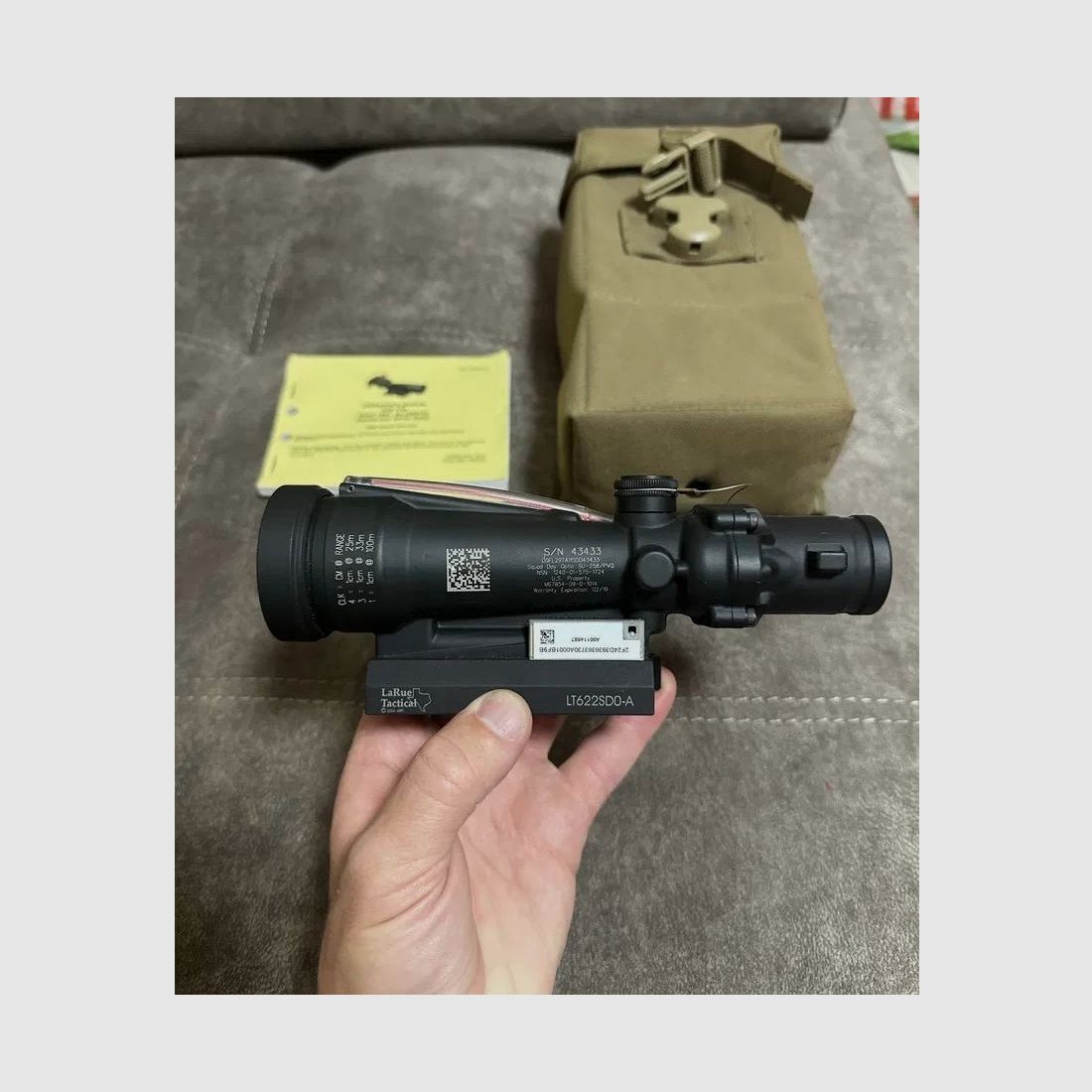 Trijicon ACOG 3.5x35 BAC Ta11 Visier - Squad Day Optik