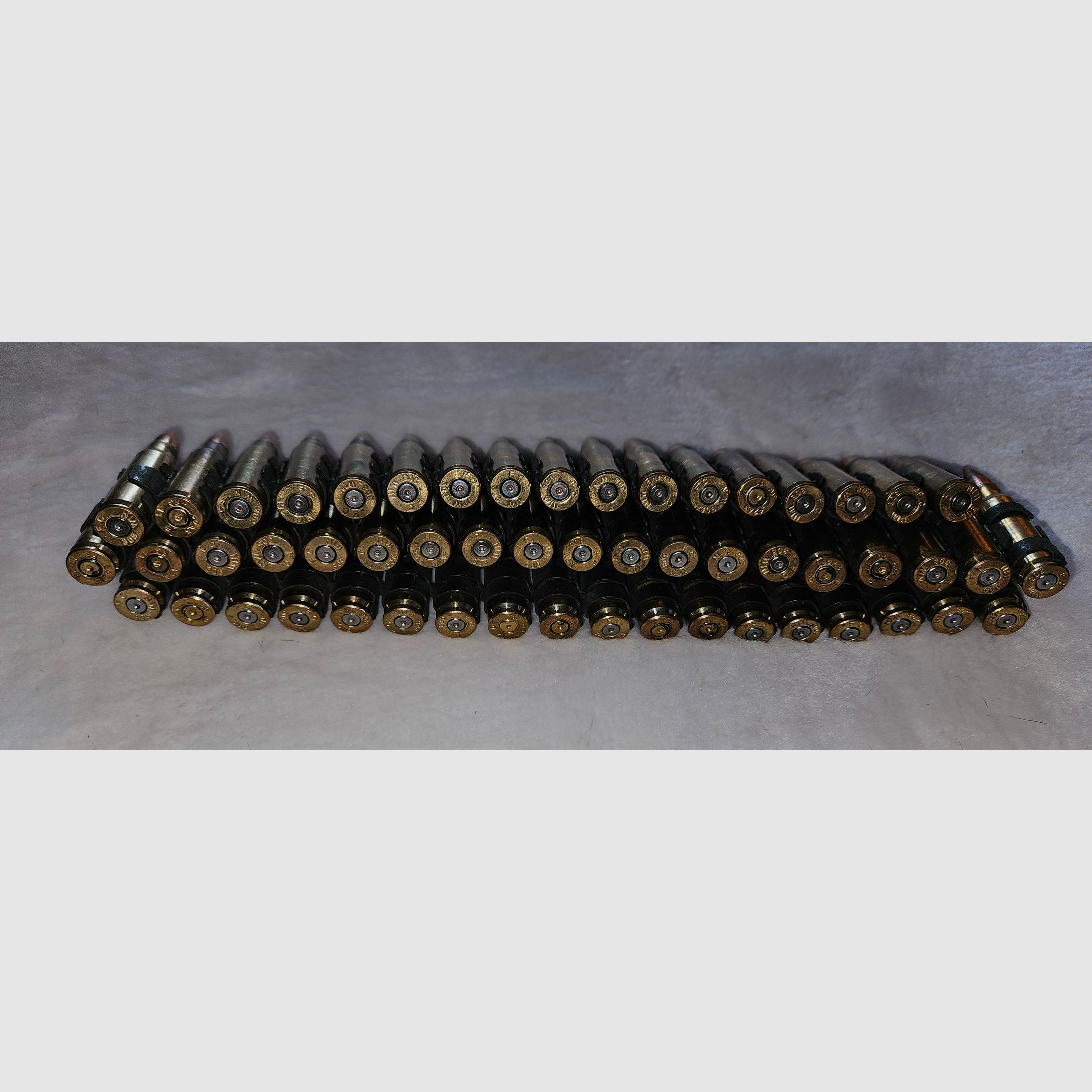 Original Patronengurt M60,Deko,7,62 mm,80 cm,