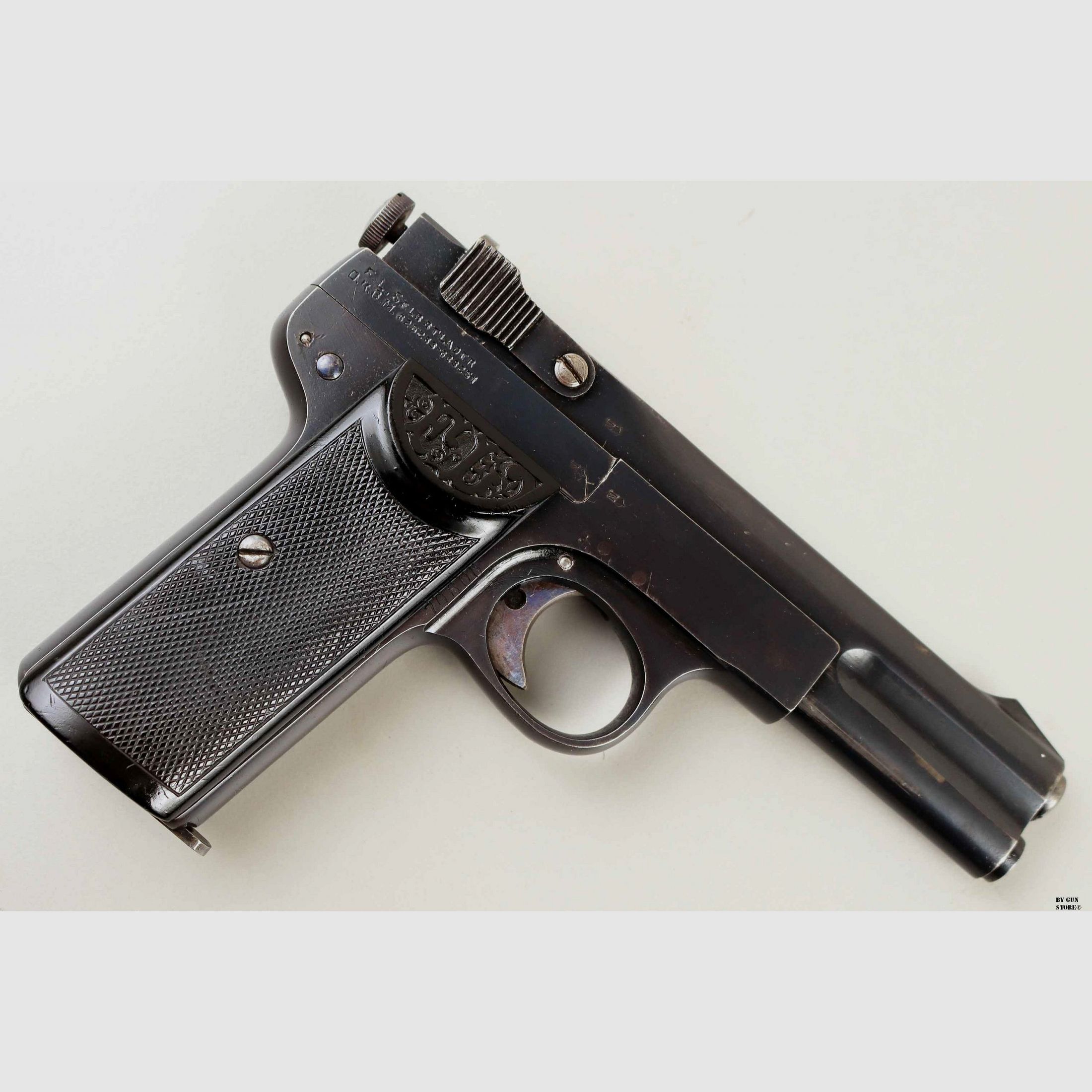 Pistolet Langenhan mod. 1 cal. 7,65 mm n° de série 70806, image 4 sur 10