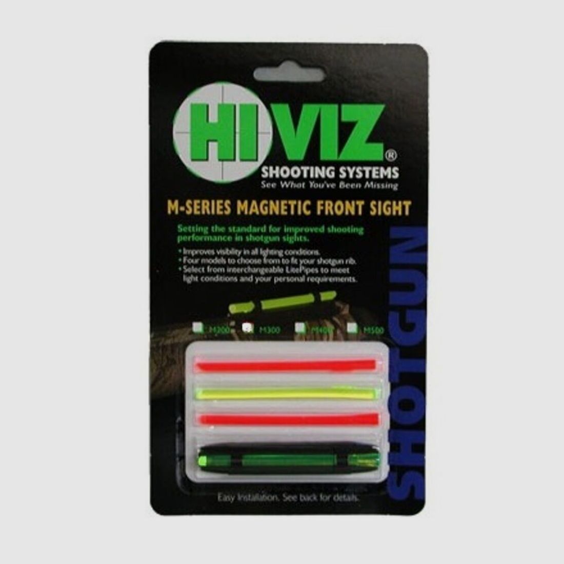 Hiviz HIVIZ Magnetic Visierkorn Fiber 3-farbig M400, Bild 2 von 5
