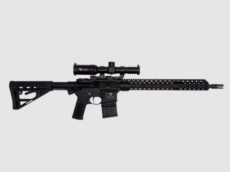 Schmeisser M5 FL 16,75 pulgadas + montaje QSM + ZF Falke 1-8X24