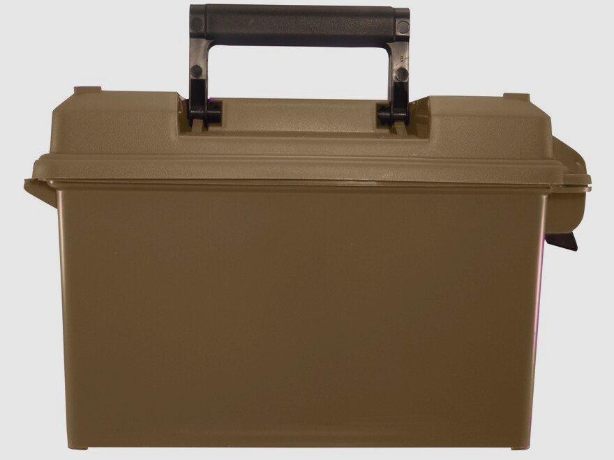 MTM scatola per munizioni AC50C-72 stile militare terra scura 18,8x34,3x21,5cm