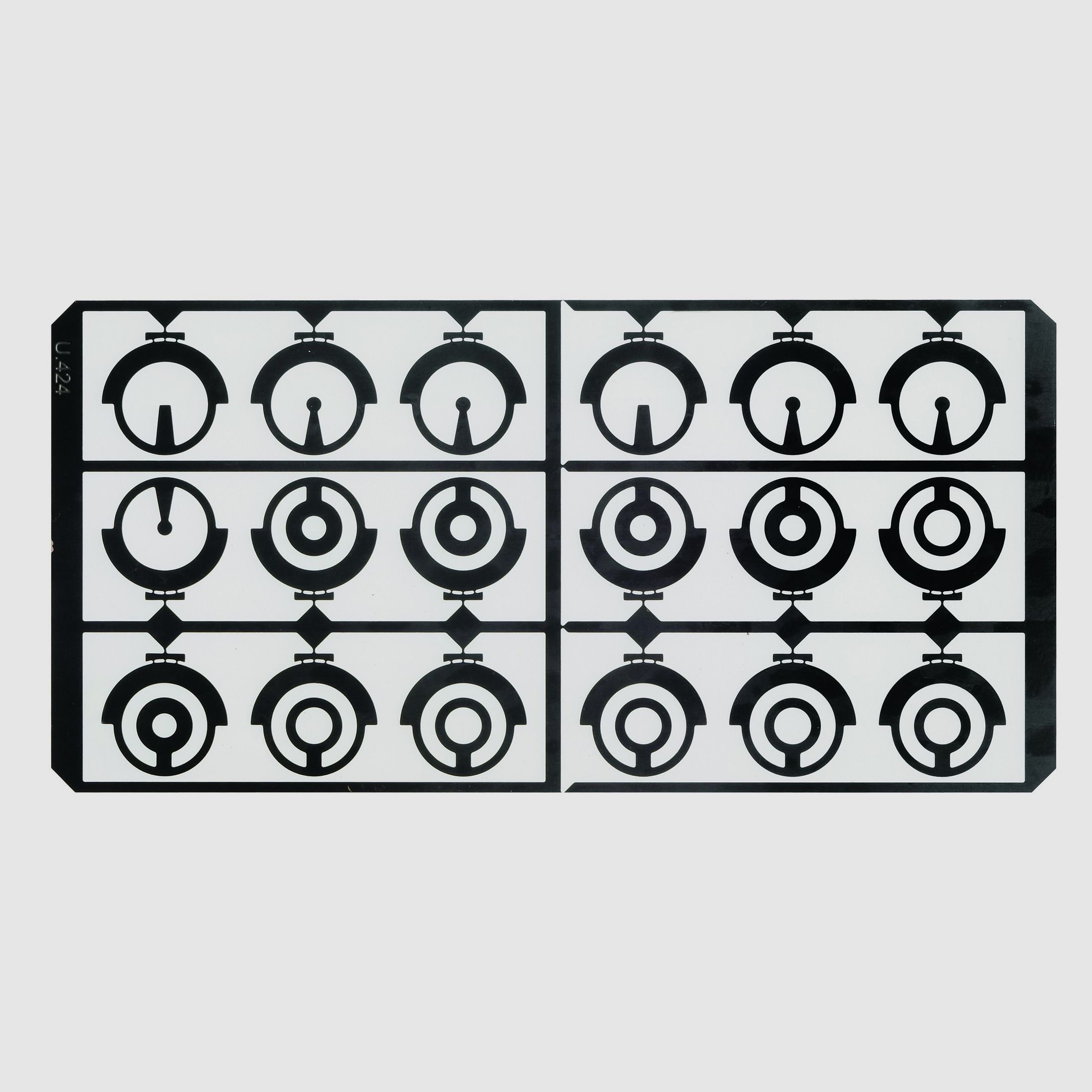 Set of 18 interchangeable rings Perdersoli for Tunnel