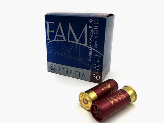 Jagdkartuschen FAM 12 CAZA PL3 36 4