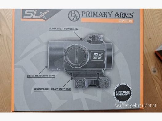 Primary Arms SLx Md-25 ACSS Red Dot