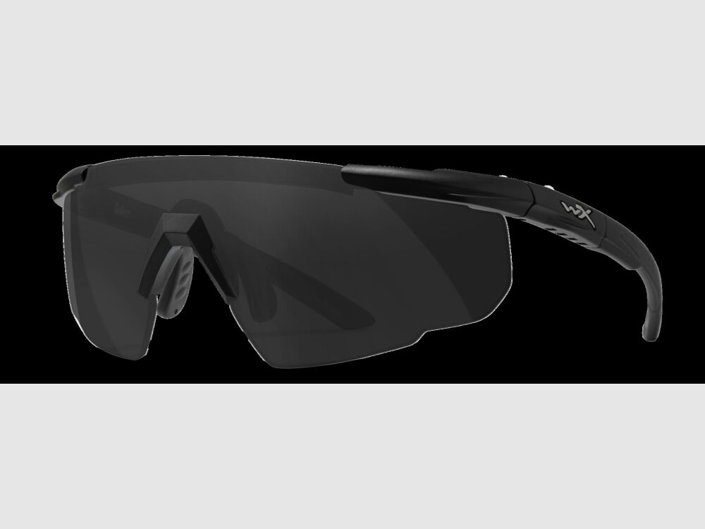 Wiley X WX Saber Advanced, schwarz grau, klar, orange