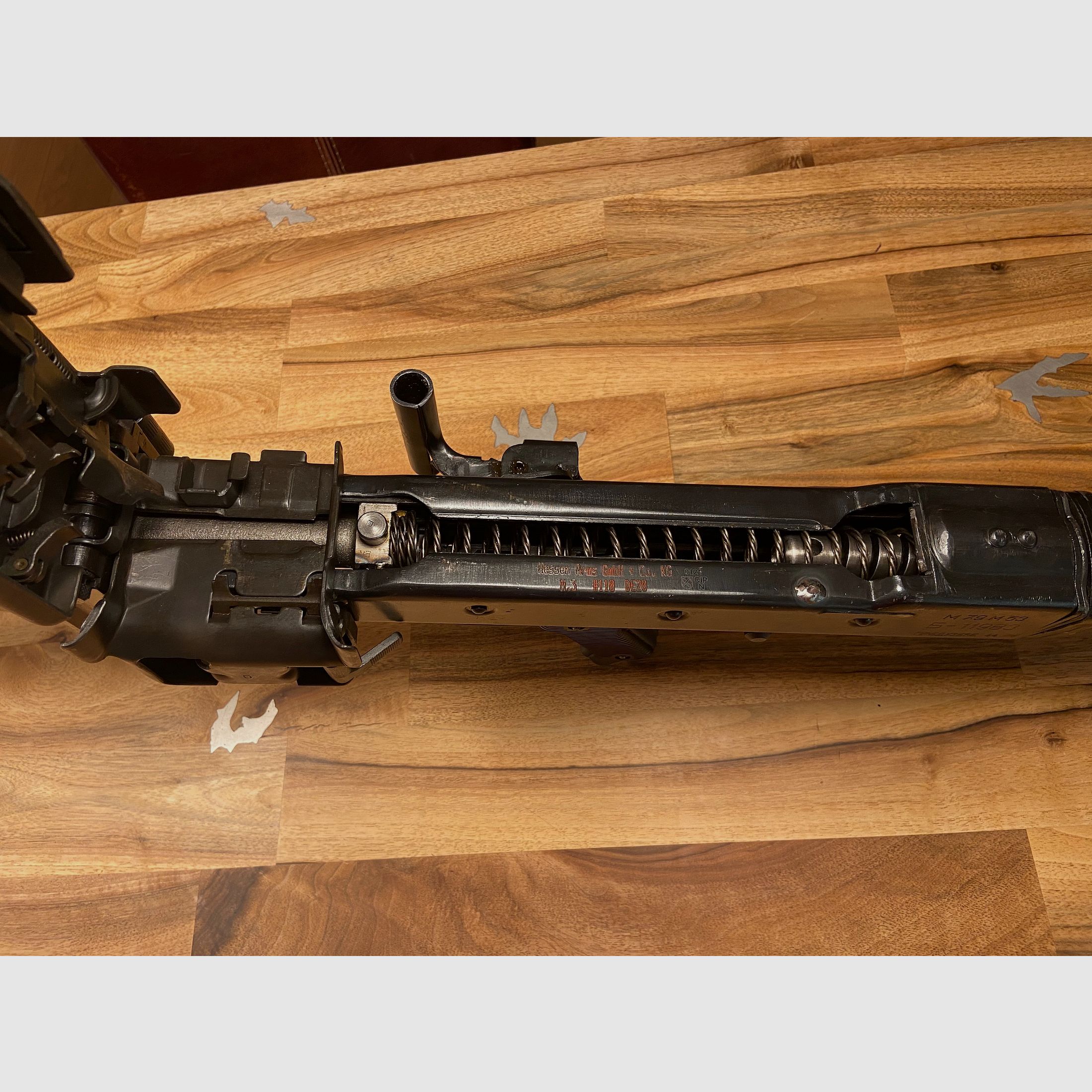 !! RARITÄT !! Original Hessen Arms M3 - halbautomatische Zivilversion des MG3 / MG42