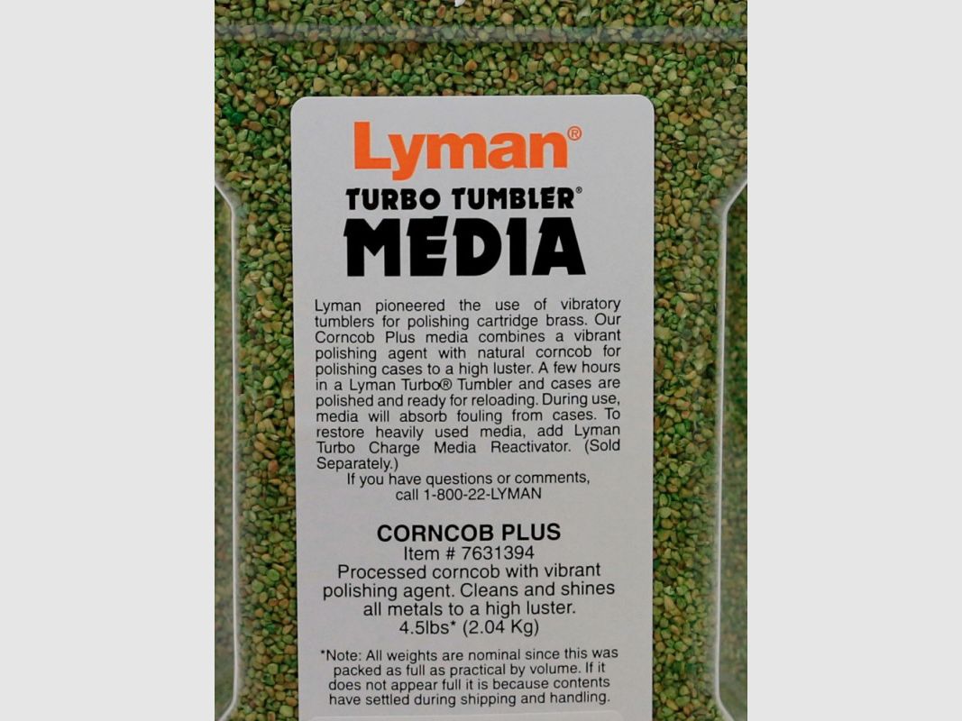 Lyman Media Granulat 2.04 kg, Bild 2 von 2