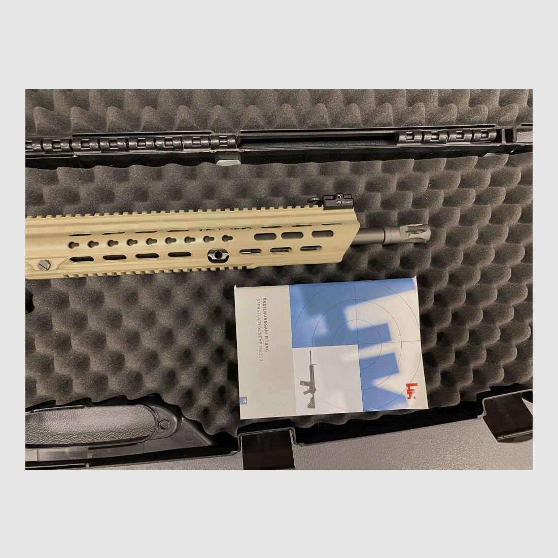 Heckler & Koch MR223 A3 16,5" langer Handschutz RAL8000