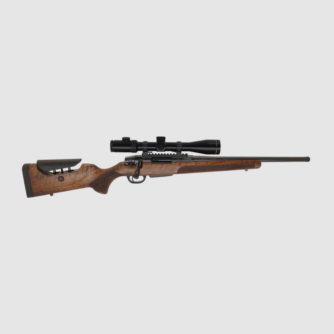 Brenner Komplettpaket:	 BR20 L.E. Holzschaft, verstellbarer Schaftrücken DDoptics 2.5-16x42 oder 2.5-15x50 Jagd Repetierbüchse Finanzierung möglich