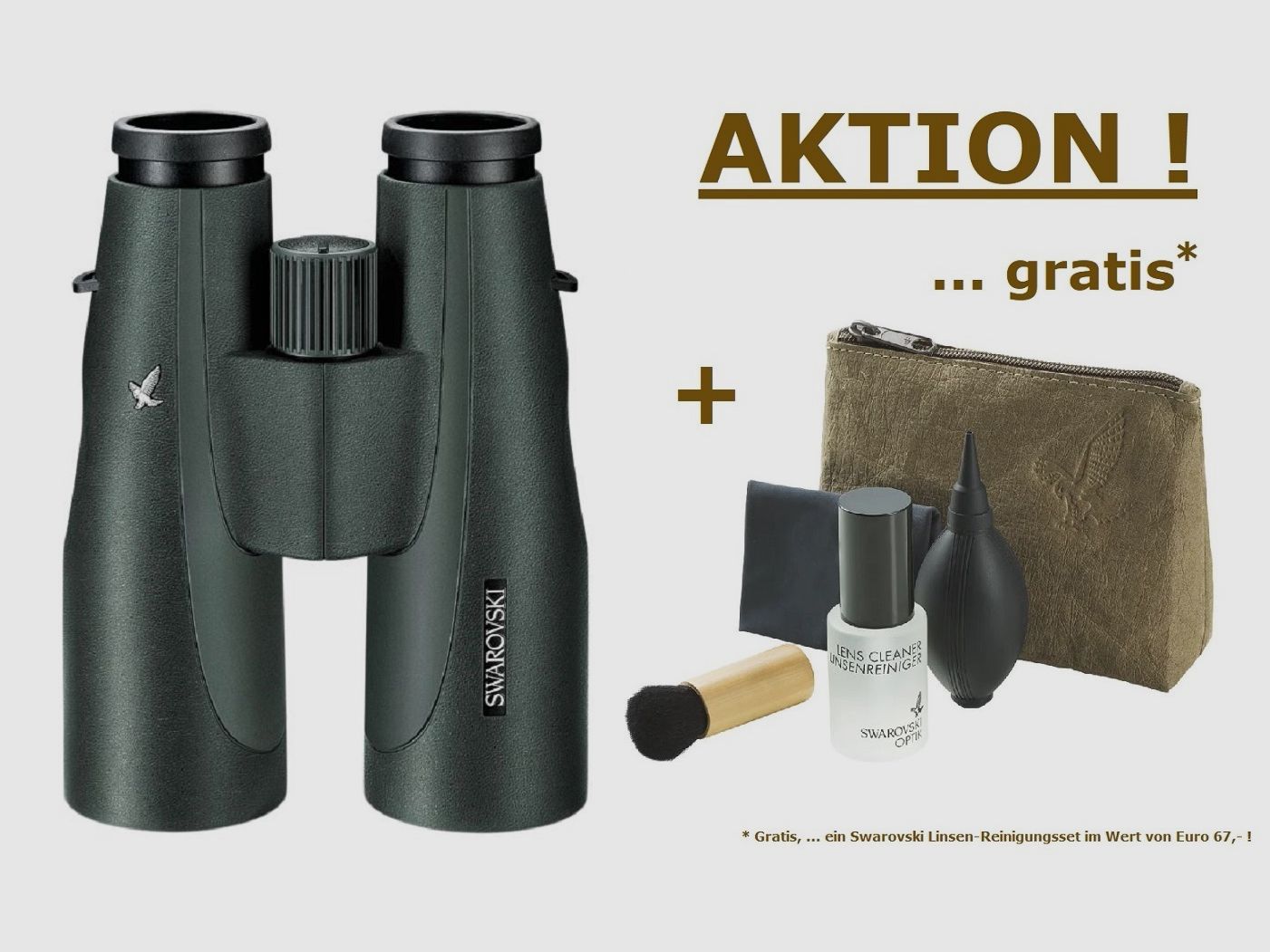 Swarovski SLC 15x56 W B binoculars - ACTION